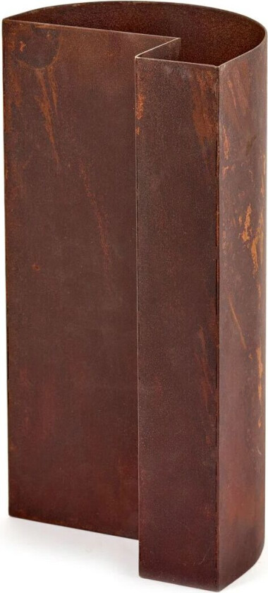 FCK vase jern 12 x 15 cm Rust