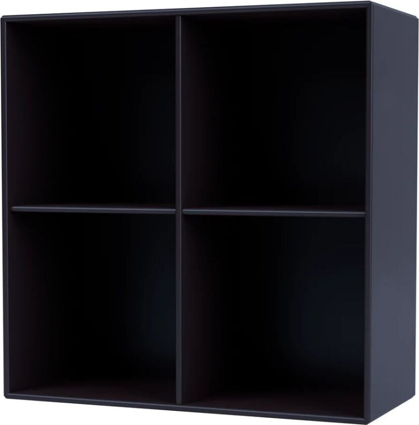 SHOW hylle 69,6x69,6 cm, opphengsskinne 147 Shadow