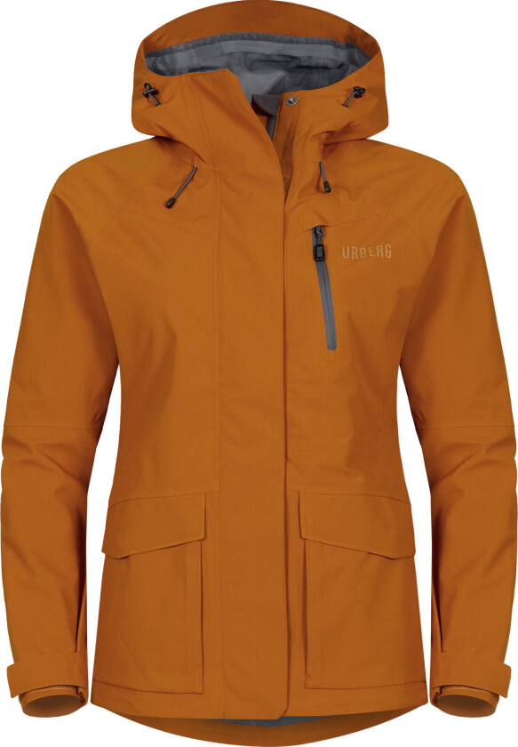 Women's 3L Shell Jacket S, Pumpkin Spice