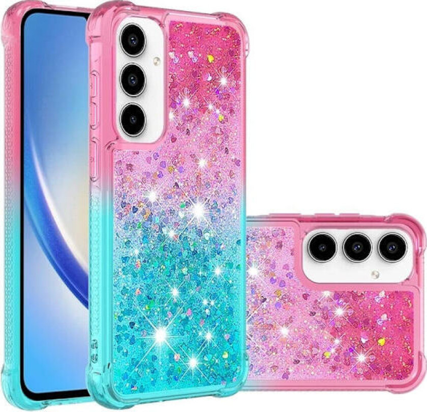 Princess Samsung Galaxy A56 deksel - Rosa + Himmelblå