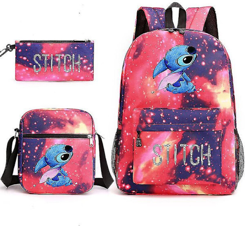 Lilo & Stitch Ryggsekksett skolesekk