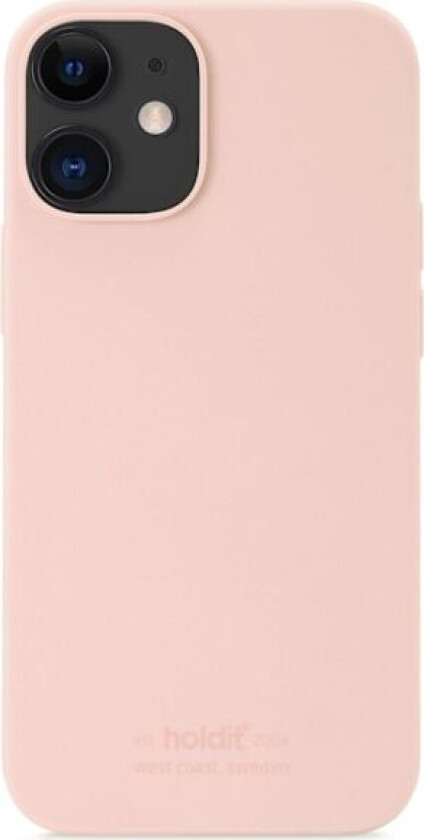 iPhone 12 Mini - held Mobile cover Silikon - Blush Pink