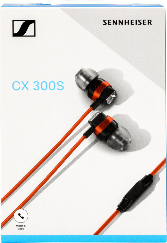 CX 300S Hodetelefoner - 3.5mm Minijack - Rød