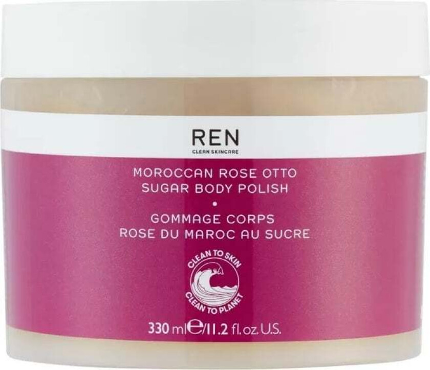 REN - Moroccan Rose Otto Sugar Body Polish 330 ml