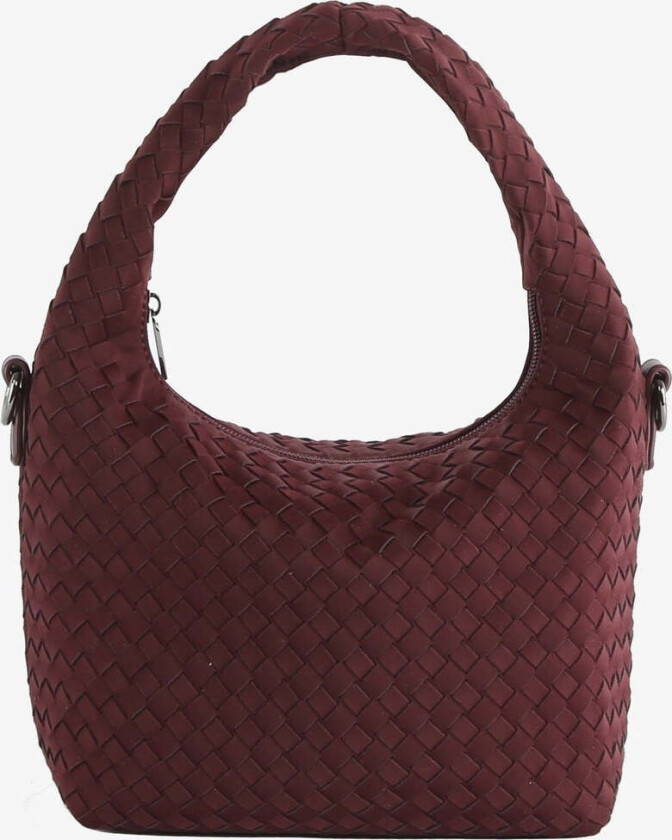 Twist Braided Neoprene Veske - Midnight Plum - OneSize
