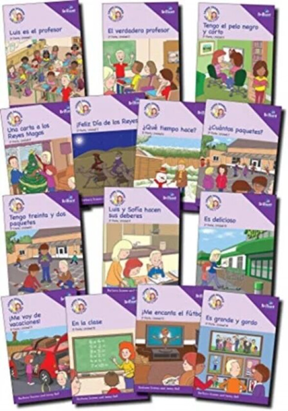 Learn Spanish with Luis y Sofia, Part 2 Storybook Pack, Years 5-6 av Barbara Scanes, Jenny Bell