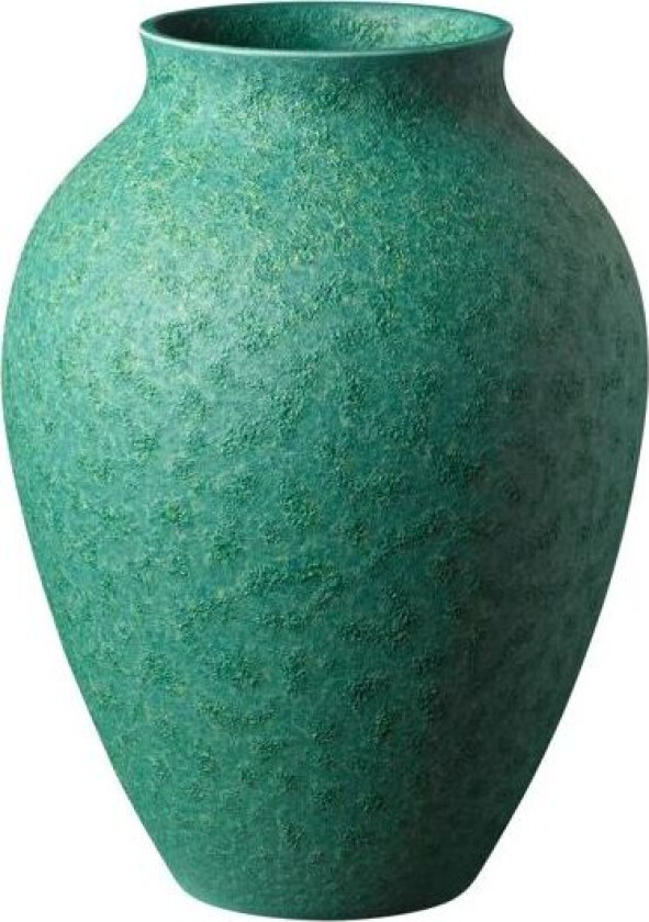 Knabstrup vase 20 cm grønn