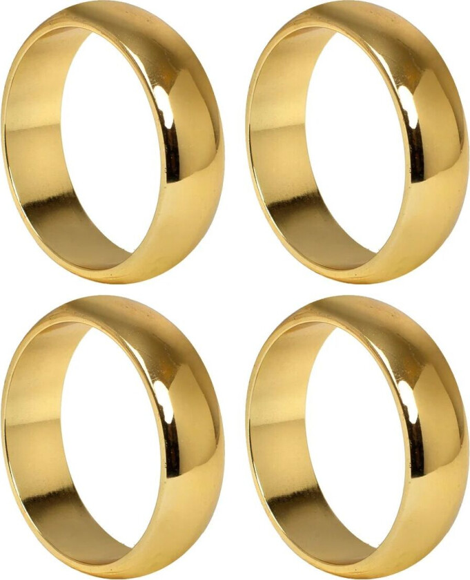 Bilde av Monaco serviettring Ø4 cm 4-pakning Brass
