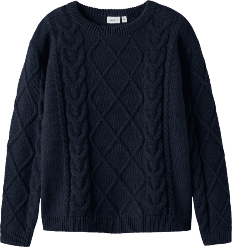 Name It Nmmlyle strikket genser til småbarn, Navy Blazer