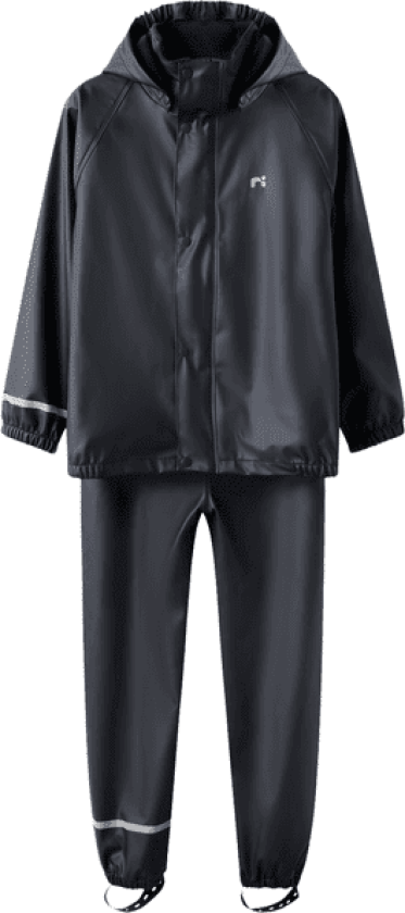 Name It Nkndry10 regnsett til barn, Black