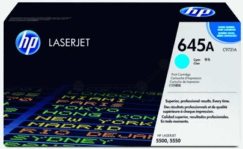 Hp Toner Cyan 12k - C9731a