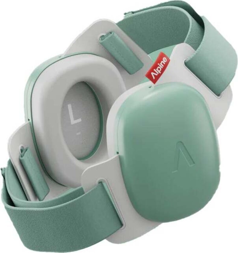 Muffy Baby Hørselsvern, Sage Green - Hørselvern
