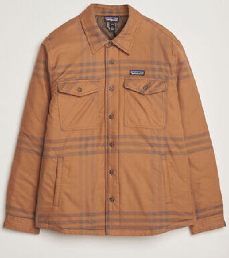 Bilde av Lightweigt Insulated Fjord Flannel Shirt Deer Brown