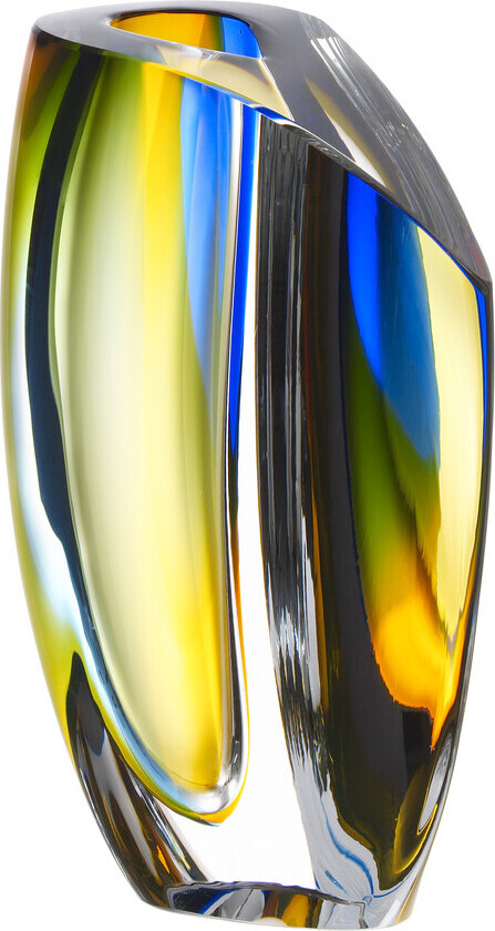 Mirage vase 21 cm Blå-rav