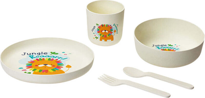 Play Barneservise 5 Deler RPET Løve