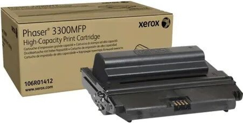 Toner Svart 8k - Phaser 3300