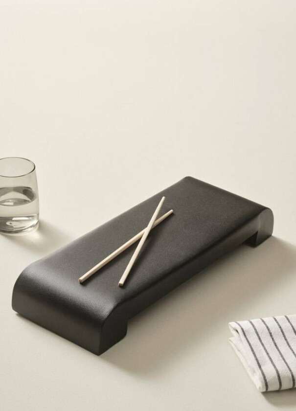 SASHA serveringsfat 43x15 cm Svart