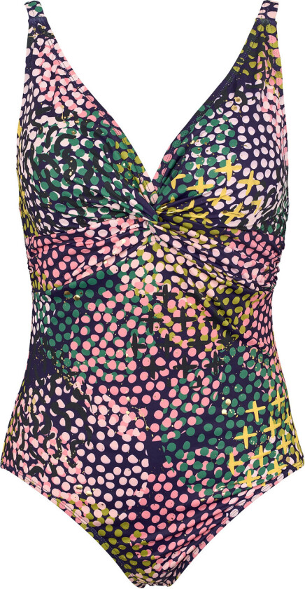 Nura Swimsuit Gold Badedrakt Badetøy Pink Missya