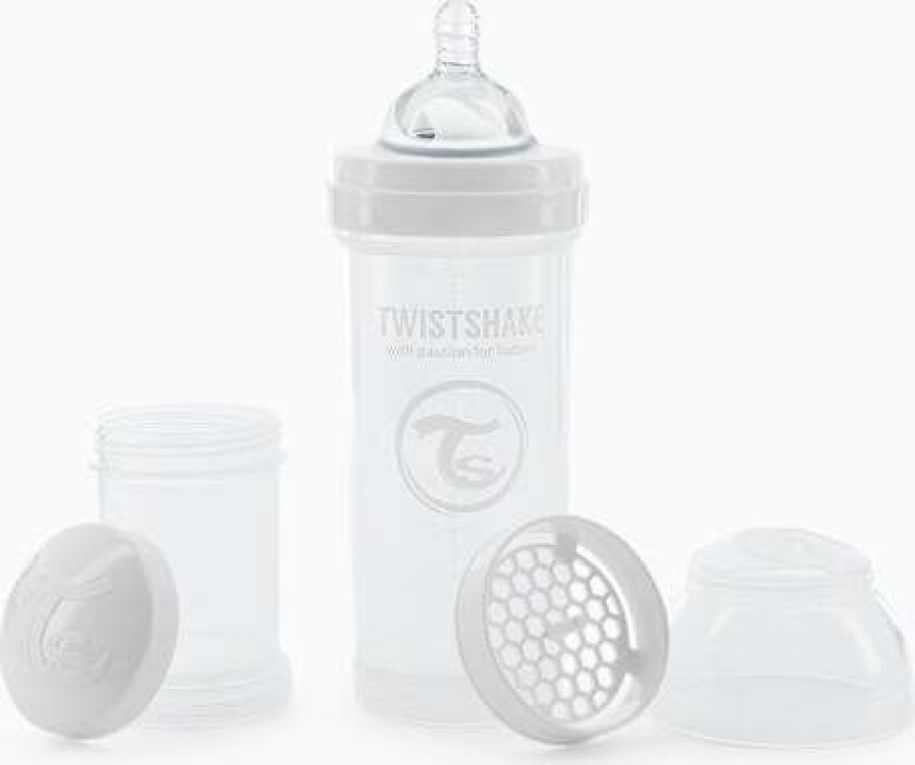 - Anti-Colic Baby Bottle White 260 ml