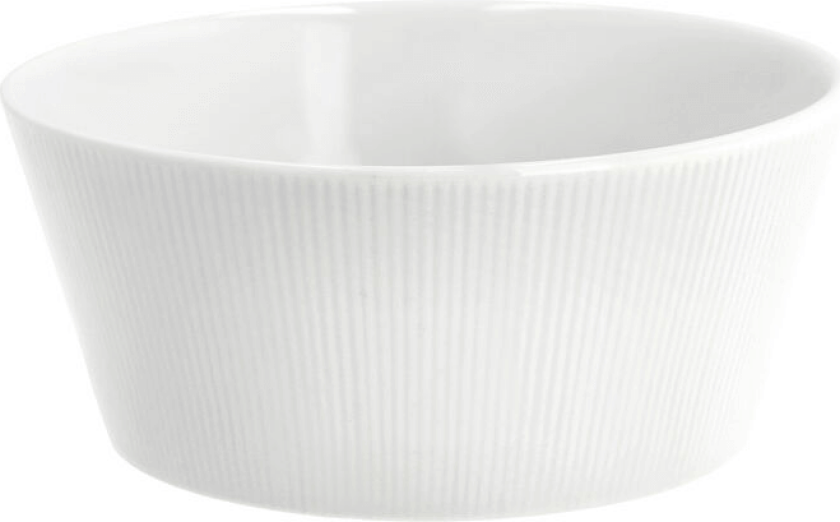 Eventail skål Ø15 cm Hvit