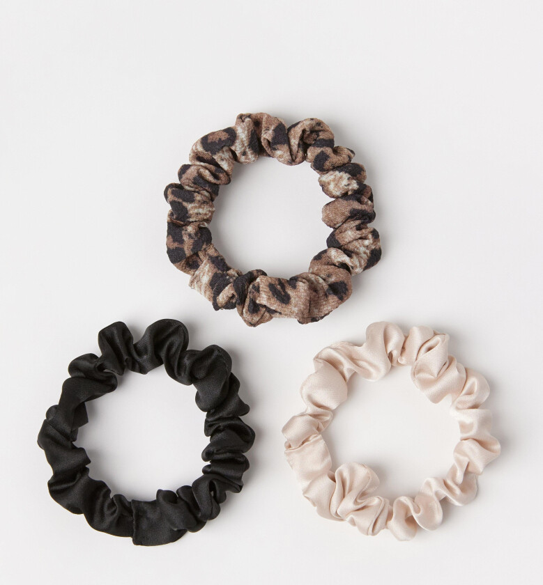 3-pakning scrunchie