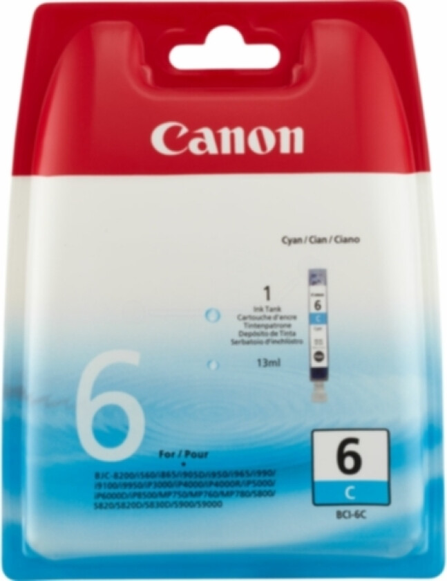 Blekk Cyan Bci-6c S800/s820d/s900/i990