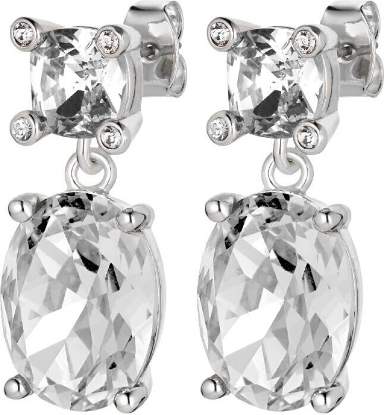 Dyrberg/Kern AntoniaØrering, Farge: Sølv, Krystall, Onesize, Kvinne