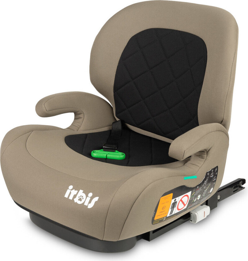 Irbis ISOFIX i-Size bilsete - 125-150 cm, 7+år - Beige