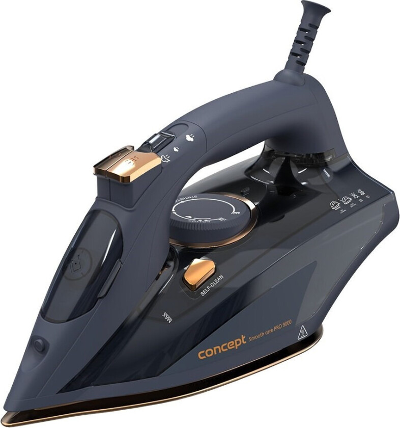 Concept ZN9110 Dampstrykejern - 2800W - Blå