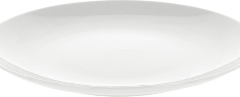 Eventail flat tallerken Ø26,5 cm Hvit