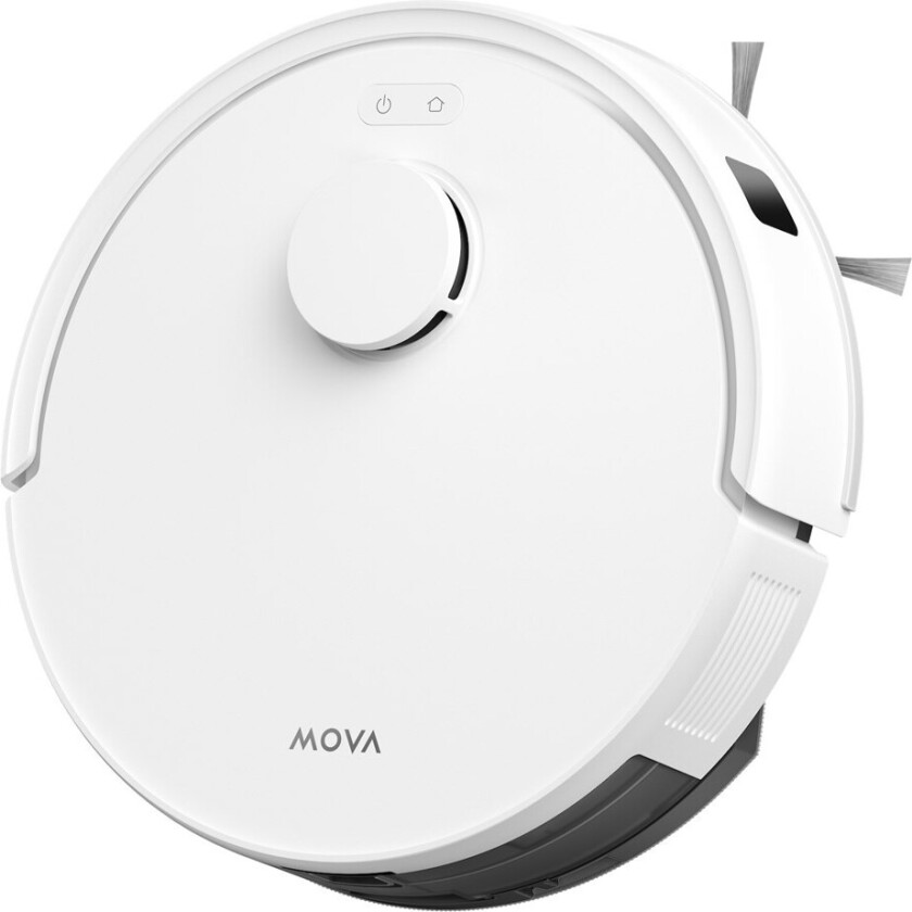 Mova E20 Plus Robotstøvsuger - 330ml Støkapasitet, 245ml Vanntank - Hvit