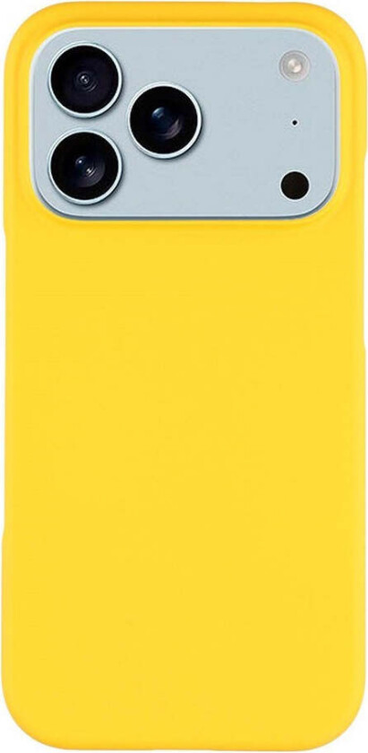 iPhone 17 Pro Hard Plast Deksel – Gul
