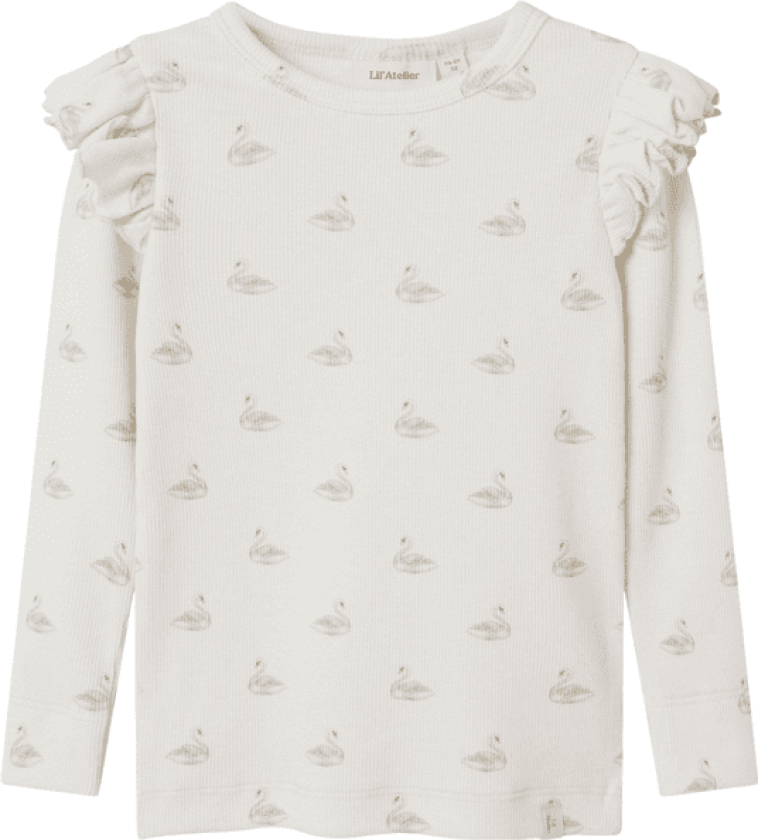 Nmfgavo genser til småbarn, Pastel Parchment