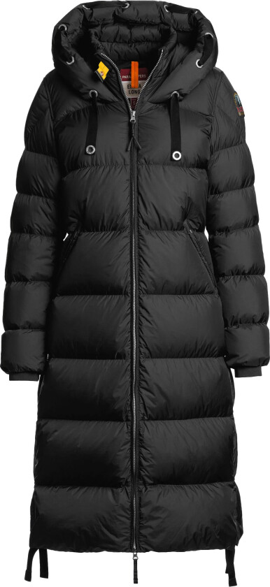 Women's Panda Long Down Jacket Black