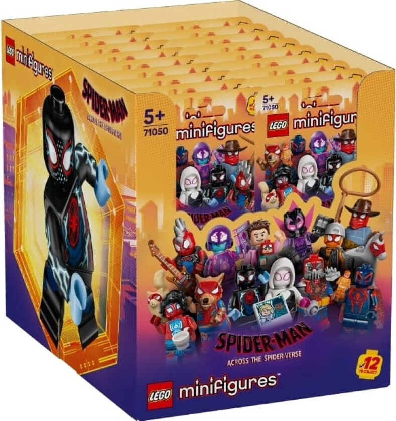 LEGO Minifigures 71050 Spider-Man: Across the Spider-Verse - Display box (36 bag)