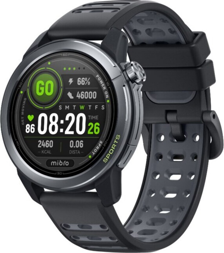 GS Active2 smartklokke Mørkegrå