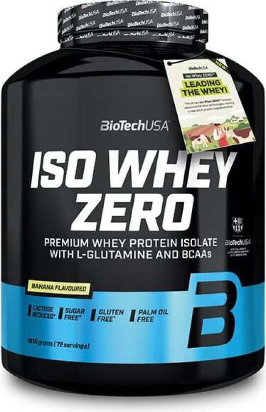 Iso Whey Zero Myseproteinisolat 1816 g