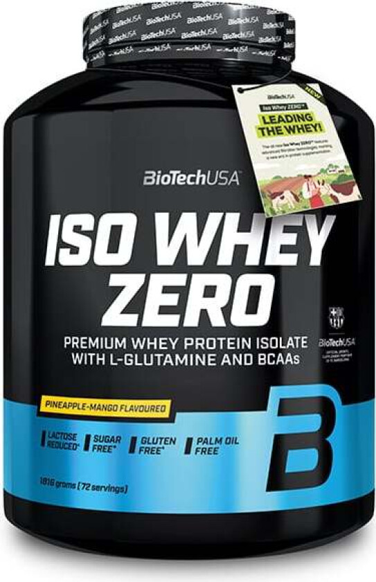 Iso Whey Zero Myseproteinisolat 1816 g