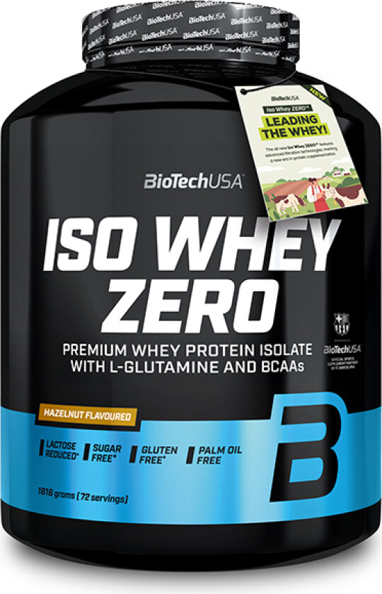 Iso Whey Zero Myseproteinisolat 1816 g