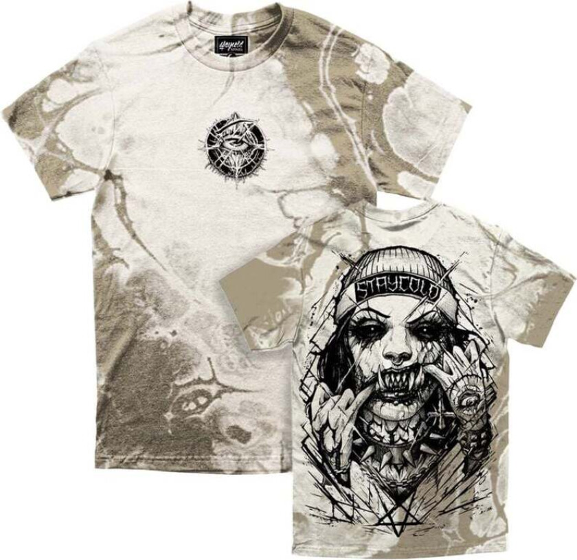 T-skjorte - Attitude - Customized Regular T-Shirt 200GSM - S til XL - Herrer - batikk