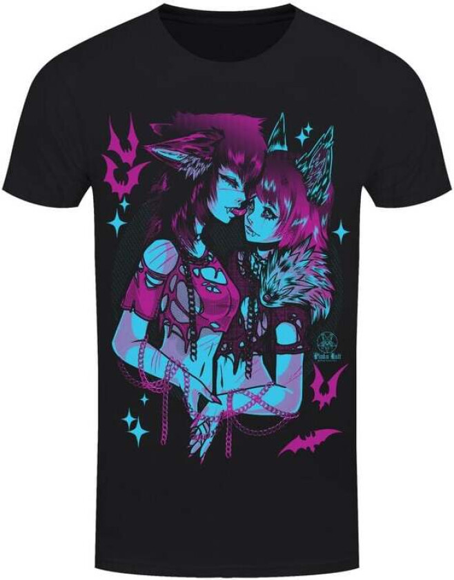 Goth T-skjorte - Howl - S til 3XL - Herrer - svart