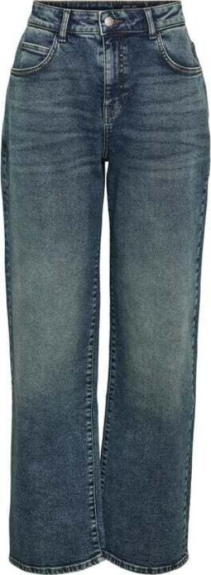 Jeans - NMJOSIE HW BAGGY JEANS AZ400MB NOOS - W25L32 til W32L32 - Damer - blå
