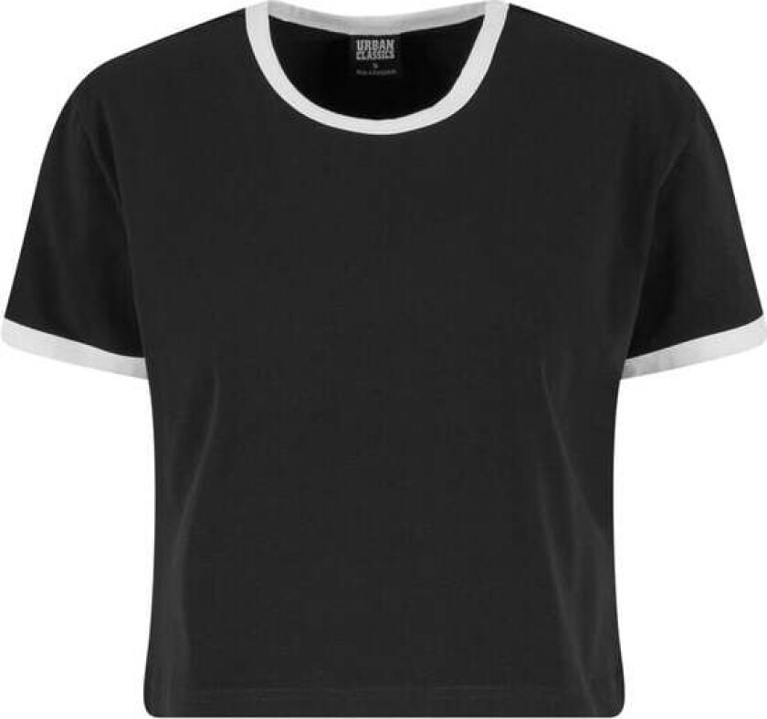 T-skjorte - Contrast Retro T-skjorte - XS til XL - Damer - svart-hvit