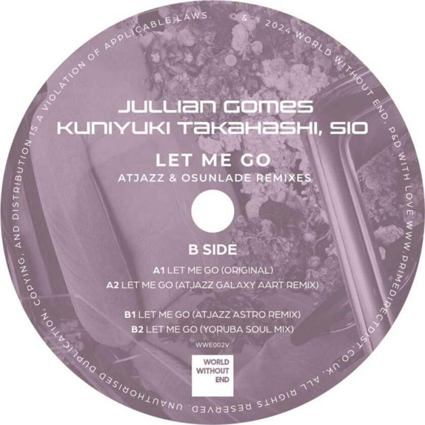 Jullian Gomes, Kuniyuki Takahashi Let Me Go (remixes) LP/Vinyl