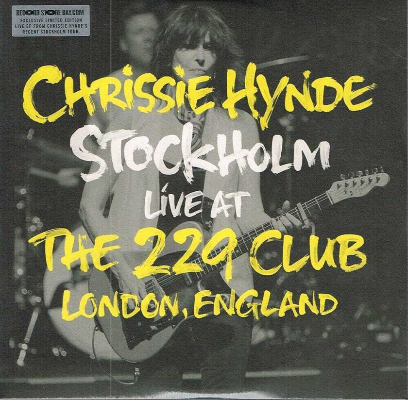 Chrissie Hynde Stockholm Live At The 229 Club London England 2014 LP/Vinyl