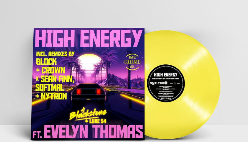 DJ Blackstone, Luxe 54, Evelyn Thomas High Energy LP/Vinyl