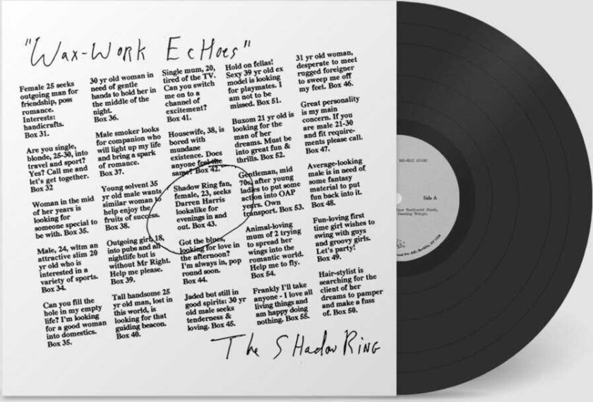 The Shadow Ring WaxWork Echoes LP/Vinyl