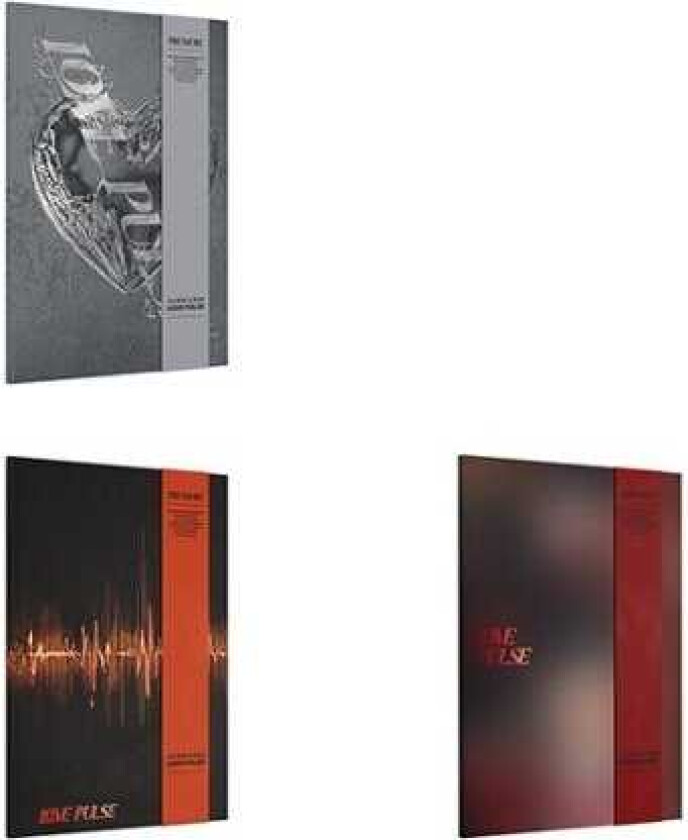 Treasure Love Pulse Random Cover Version incl. 92pg Photobook, Paper Band, Character Card, Poster, 10pc Selfie Photocards, 2 Unit Photocards + Holder CD