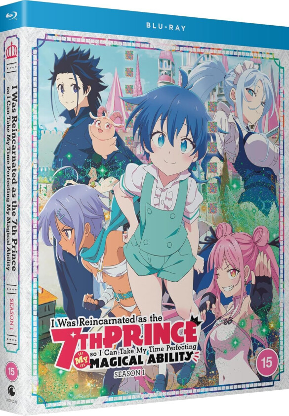 I Was Reincarnated As The 7th Prince So I Can Take My Time Perfecting My Magical Ability Sesong 1 Bluray