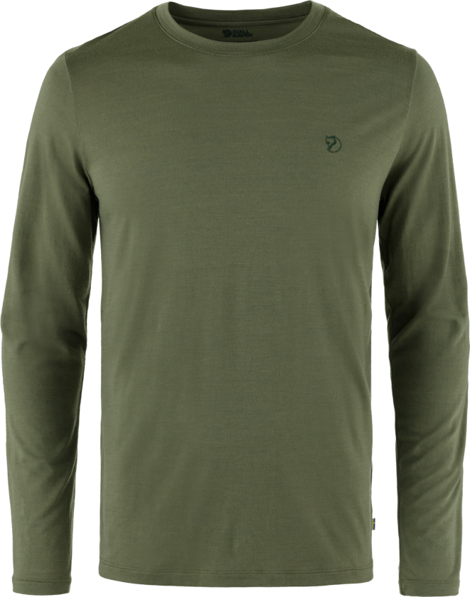 ABISKO WOOL LS M LAUREL GREEN